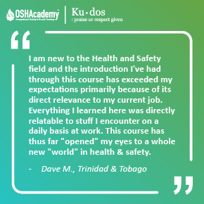 Image of student feedback of HIPAA training