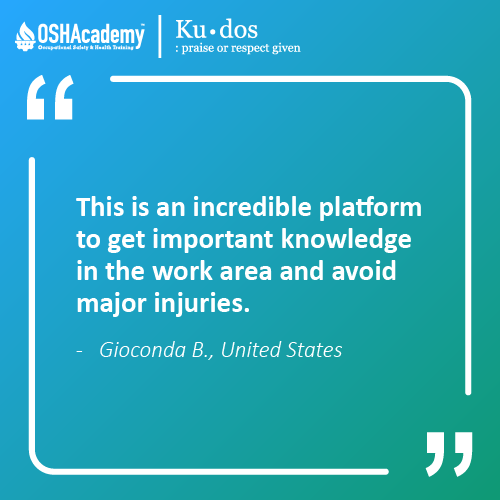 Image of student feedback of lockout-tagout