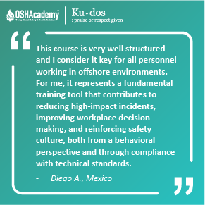 Image of student feedback of Oil and Gas Safety training